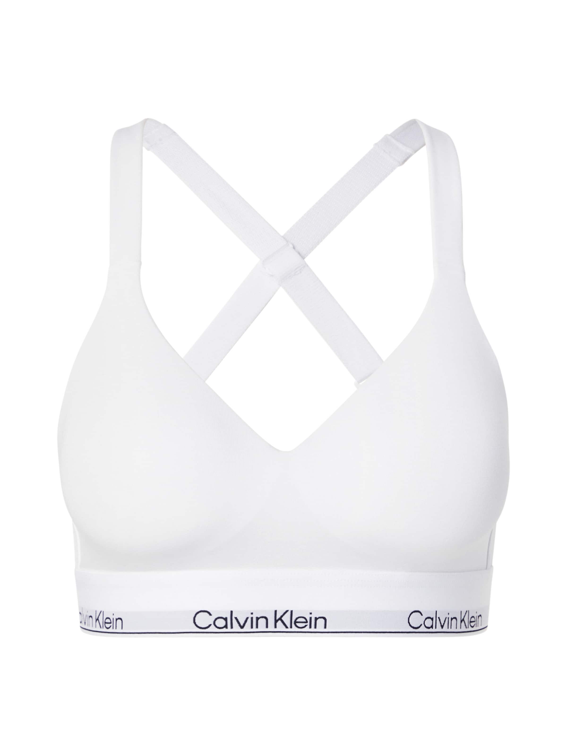 Calvin Klein Underwear Behå i vit: framsida