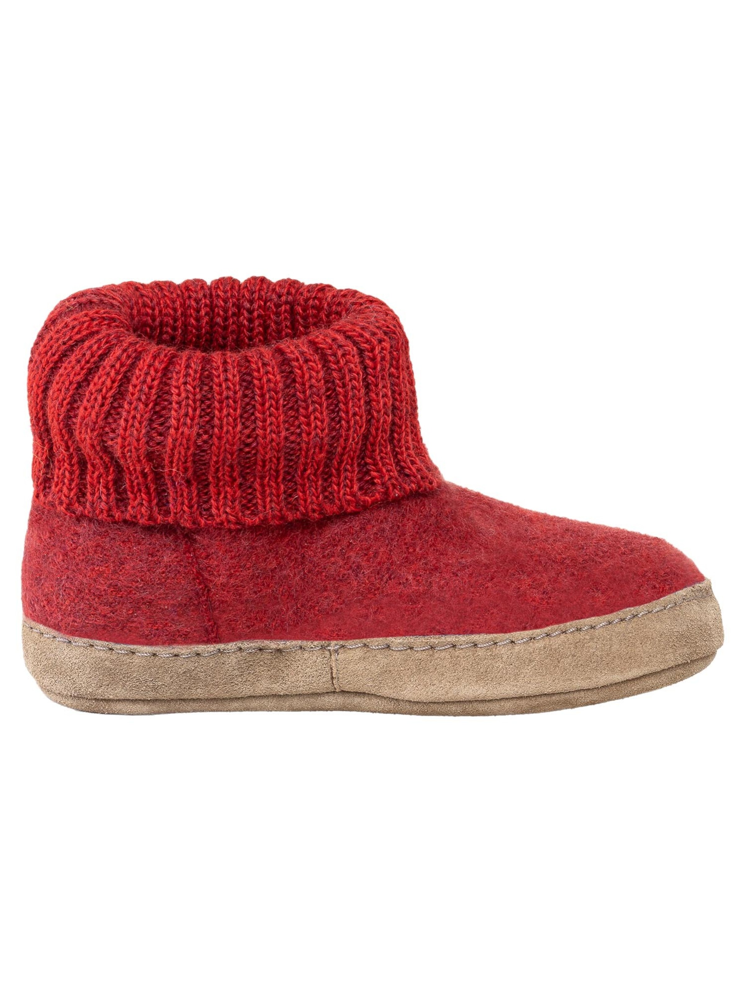 Gottstein Hausschuh 'Alpine Boot LE'‌‌ in Rot