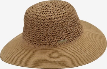 Seeberger Hat 'Hut' in Brown: front
