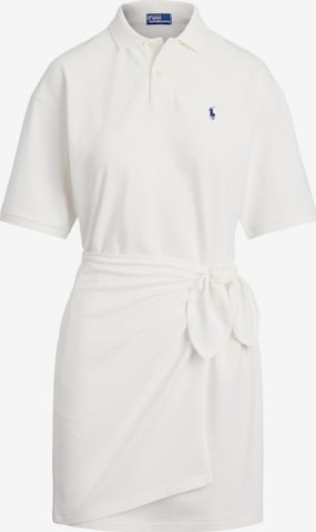 Polo Ralph Lauren Sukienka w kolorze biały: przód