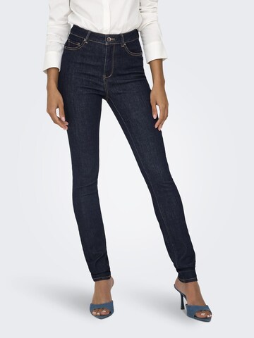 Skinny Jean ONLY en bleu : devant