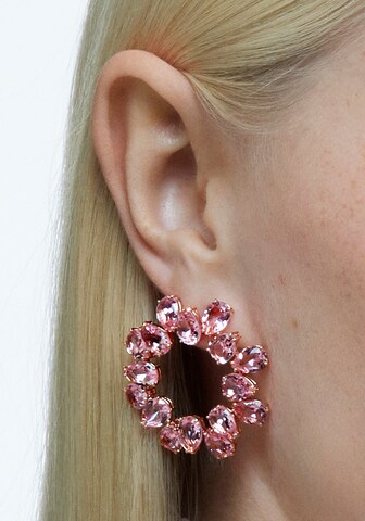 Swarovski Earrings in Pink