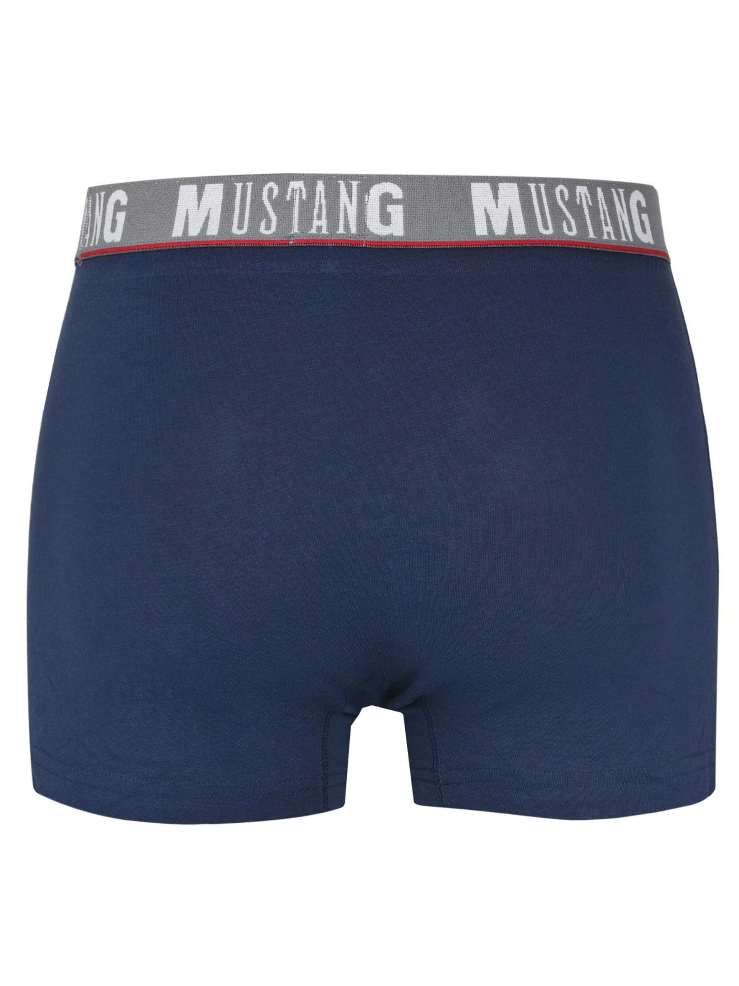 Boxers MUSTANG en bleu