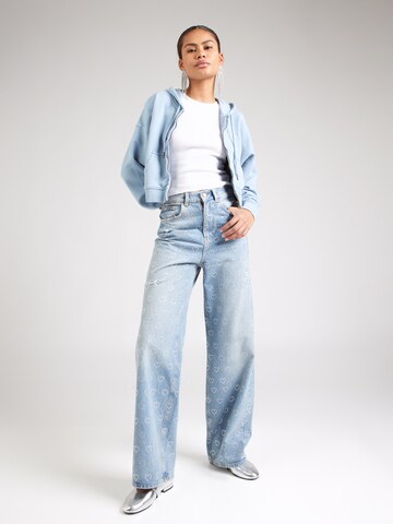 Giacca di felpa 'GO' di GUESS Originals in blu