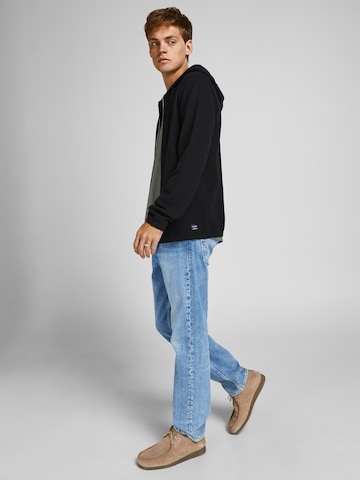 JACK & JONES Kofta 'Hill' i svart