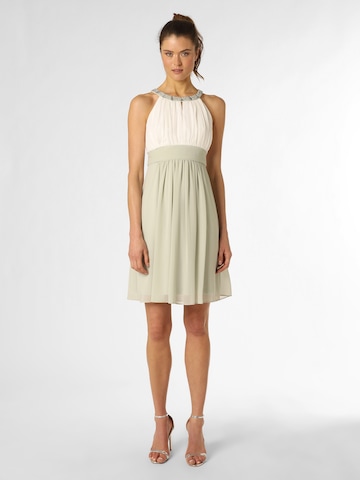 Marie Lund Cocktailjurk in Beige: voorkant