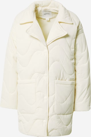 Monki Between-Season Jacket 'Natalie' in White: front