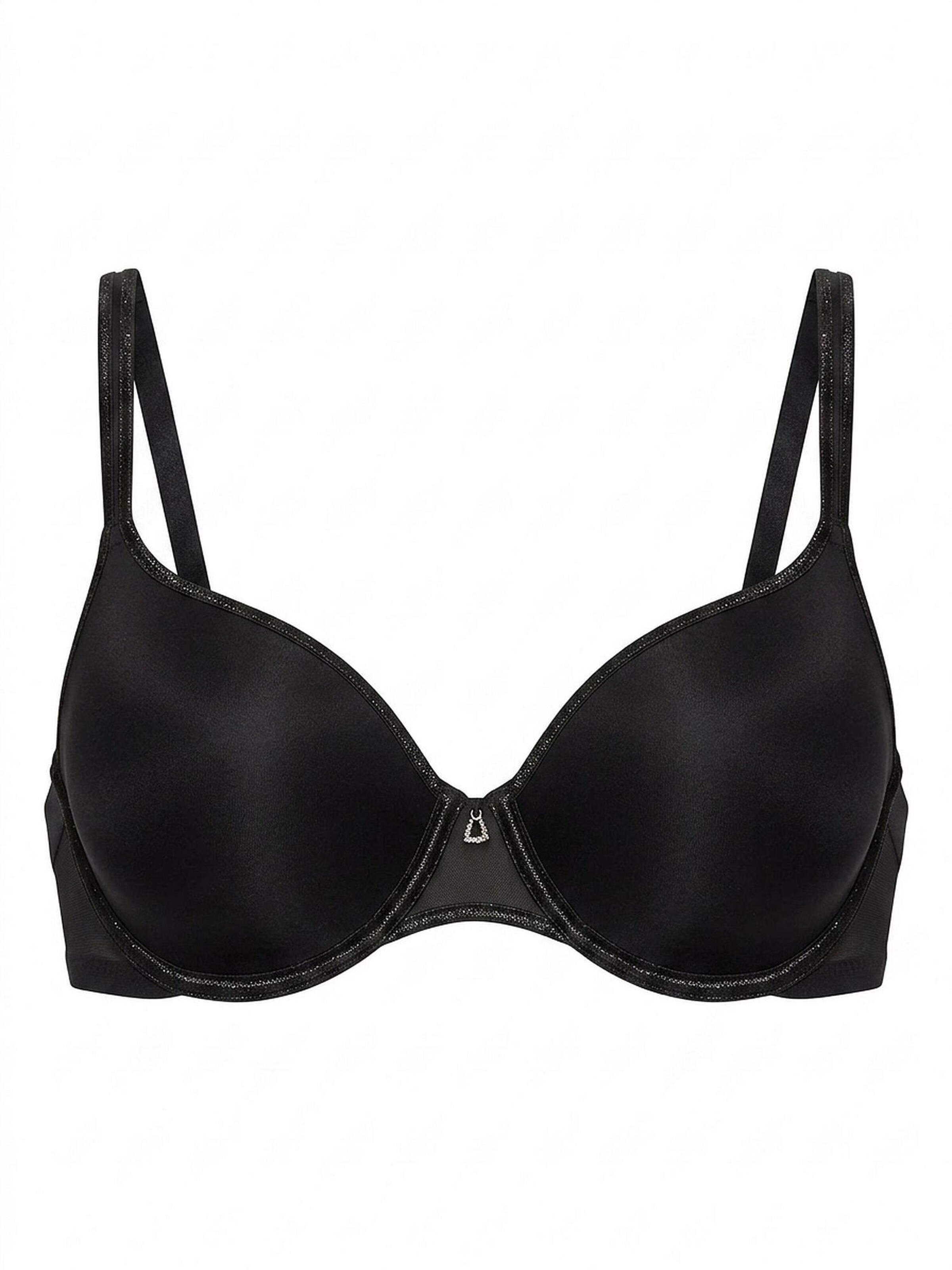 Selene T-Shirt BH 'Selene Victoria Moulded Bra'‌‌‌‌‌‌ in Schwarz: Vorderseite