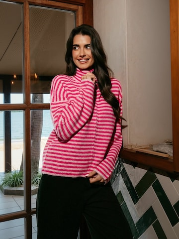 Liberte Essentiel - Cárdigan ' SARA ' en rosa: frente