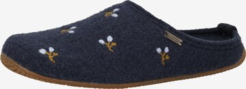 Living Kitzbühel Slippers in Blue: front