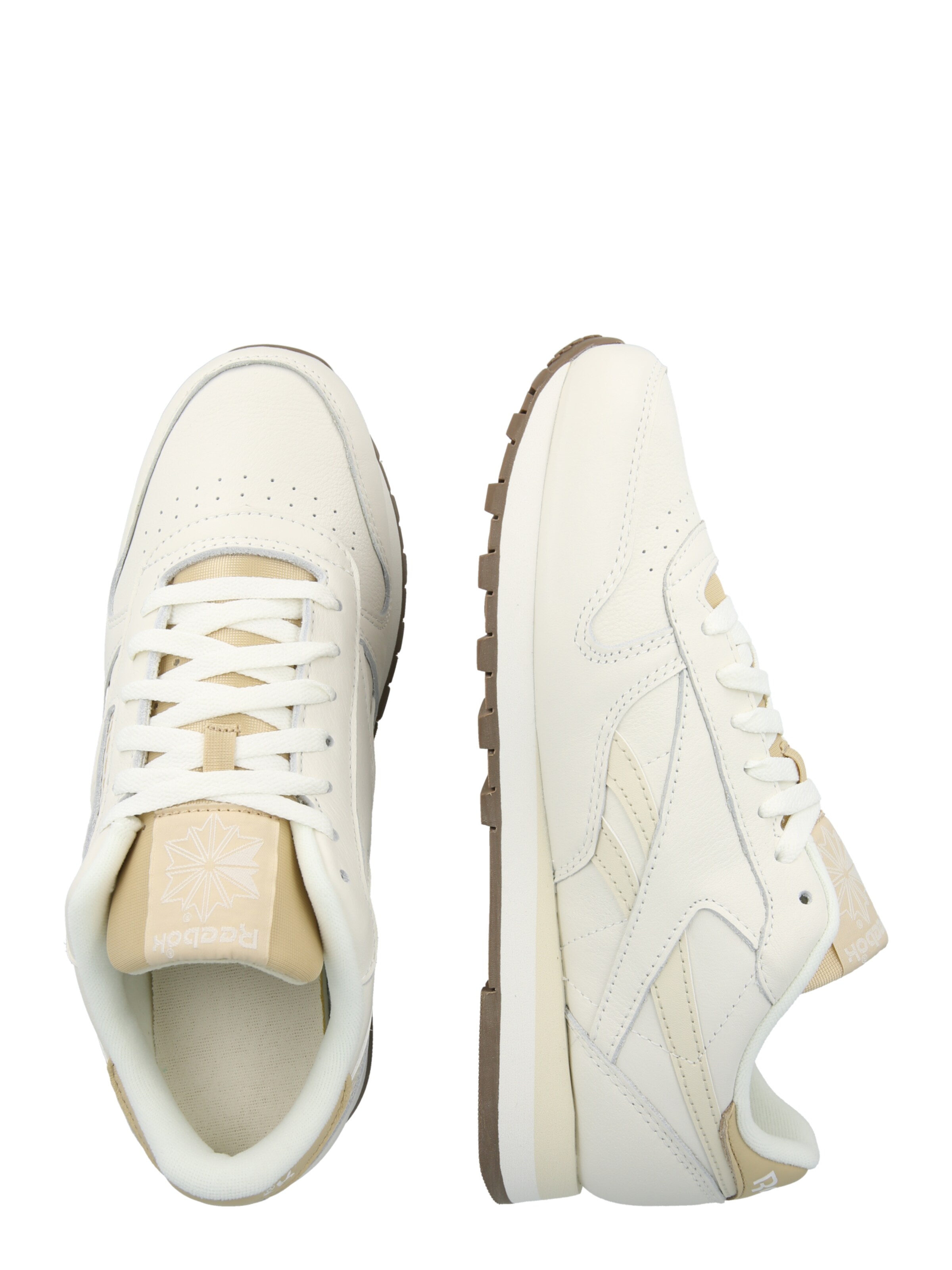 Baskets basses 'CLASSIC' Reebok en blanc