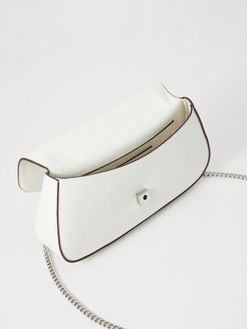 Calvin Klein Дамска чанта в бяло: отгоре