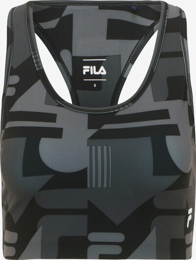 FILA Sporttop 'RAGUSA' in grau / basaltgrau / schwarz, Produktansicht