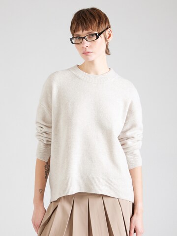 Pull-over 'Cleo' Esmé Studios en beige : devant