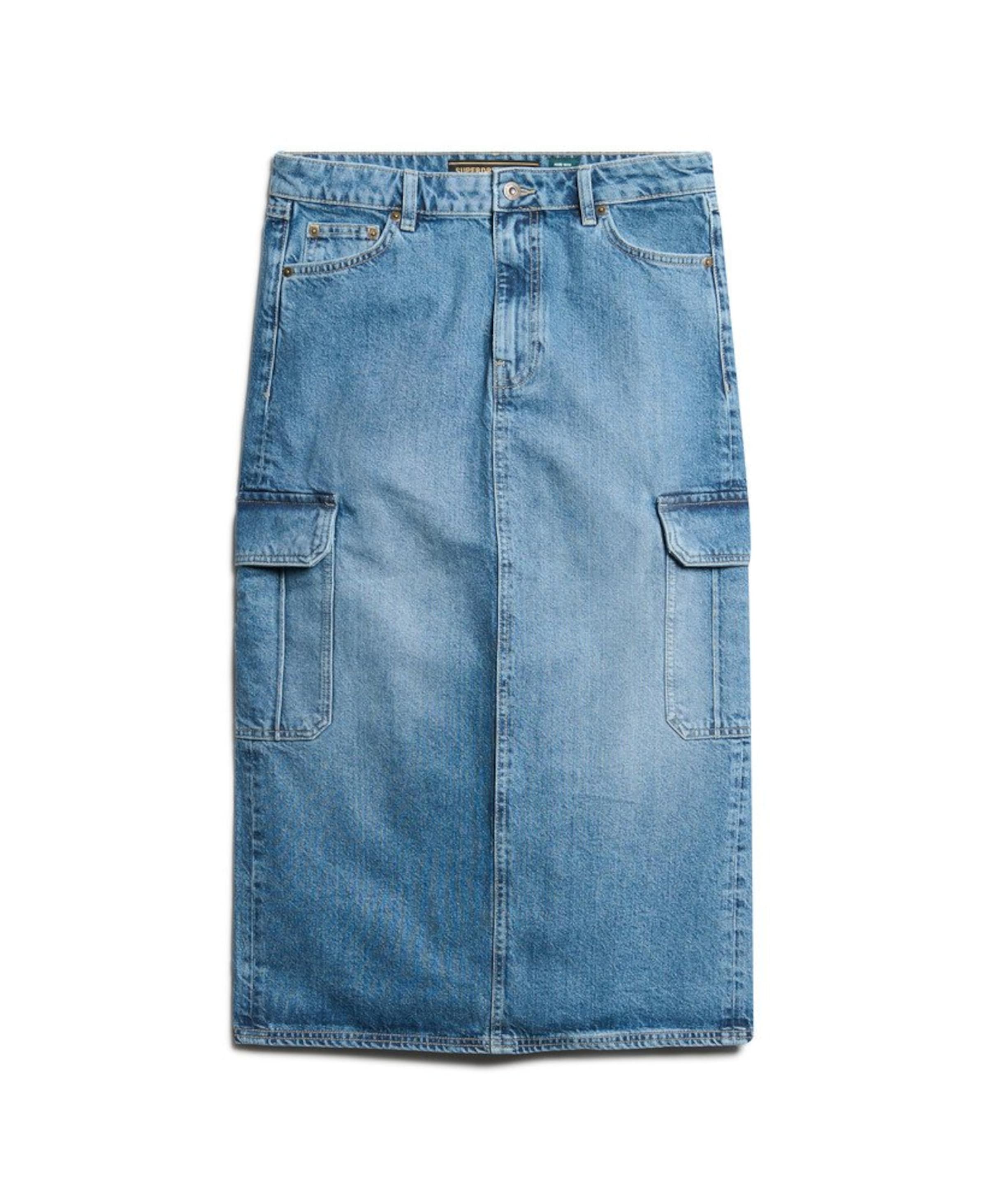 Jupe Superdry en bleu : devant