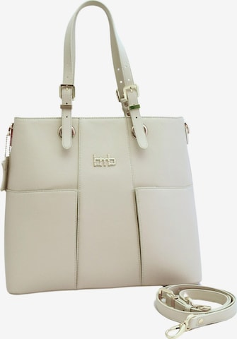 BMB BAGS Handtasche 'Aundrey' in Weiß: Vorderseite