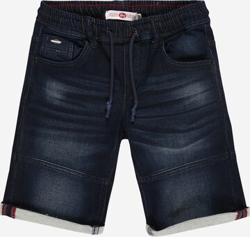 Petrol Industries Regular Shorts in Blau: predná strana