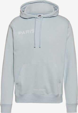 Sweat de sport NIKE en bleu : devant