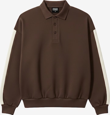Urban Classics - Sweatshirt em castanho: frente