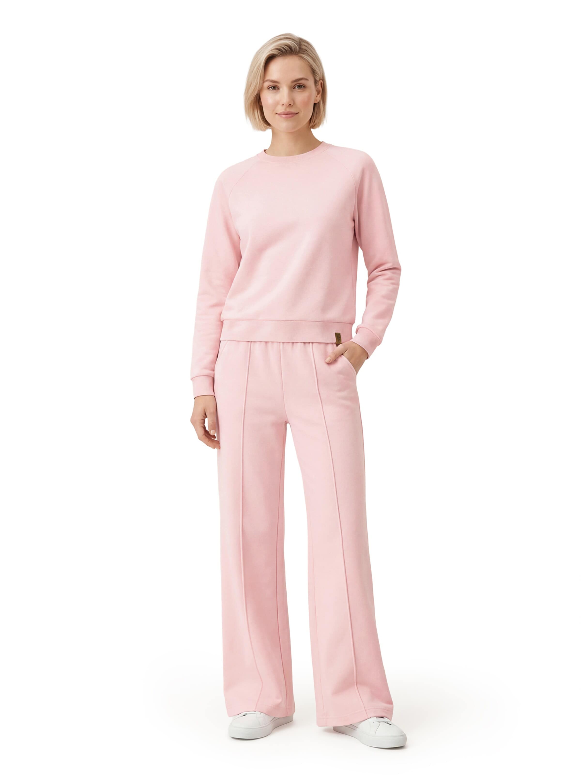Vivisence Joggingpak '9208 Set' in Roze: voorkant