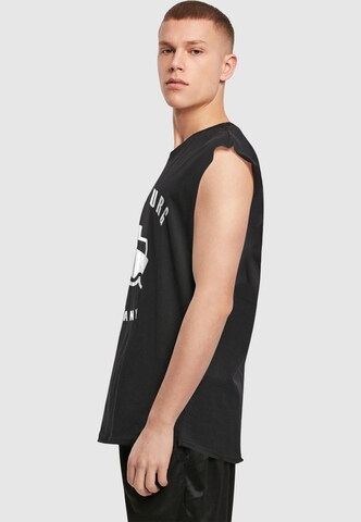 T-Shirt 'Hamburg X' Merchcode en noir