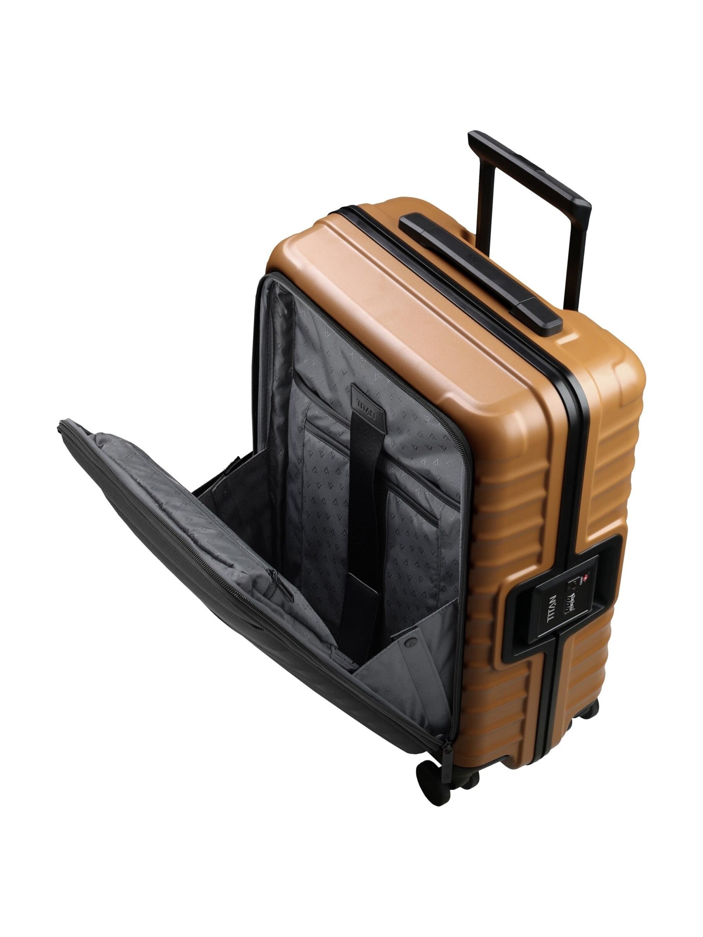 TITAN Trolley 'OVERSEAS' in Yellow