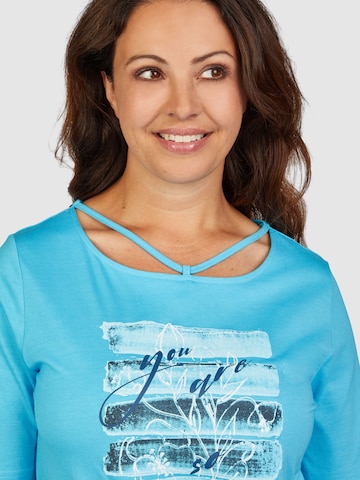 T-shirt Navigazione en bleu
