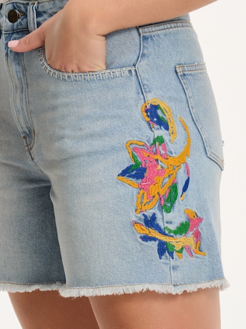 Shiwi regular Jeans 'Chris' i blå