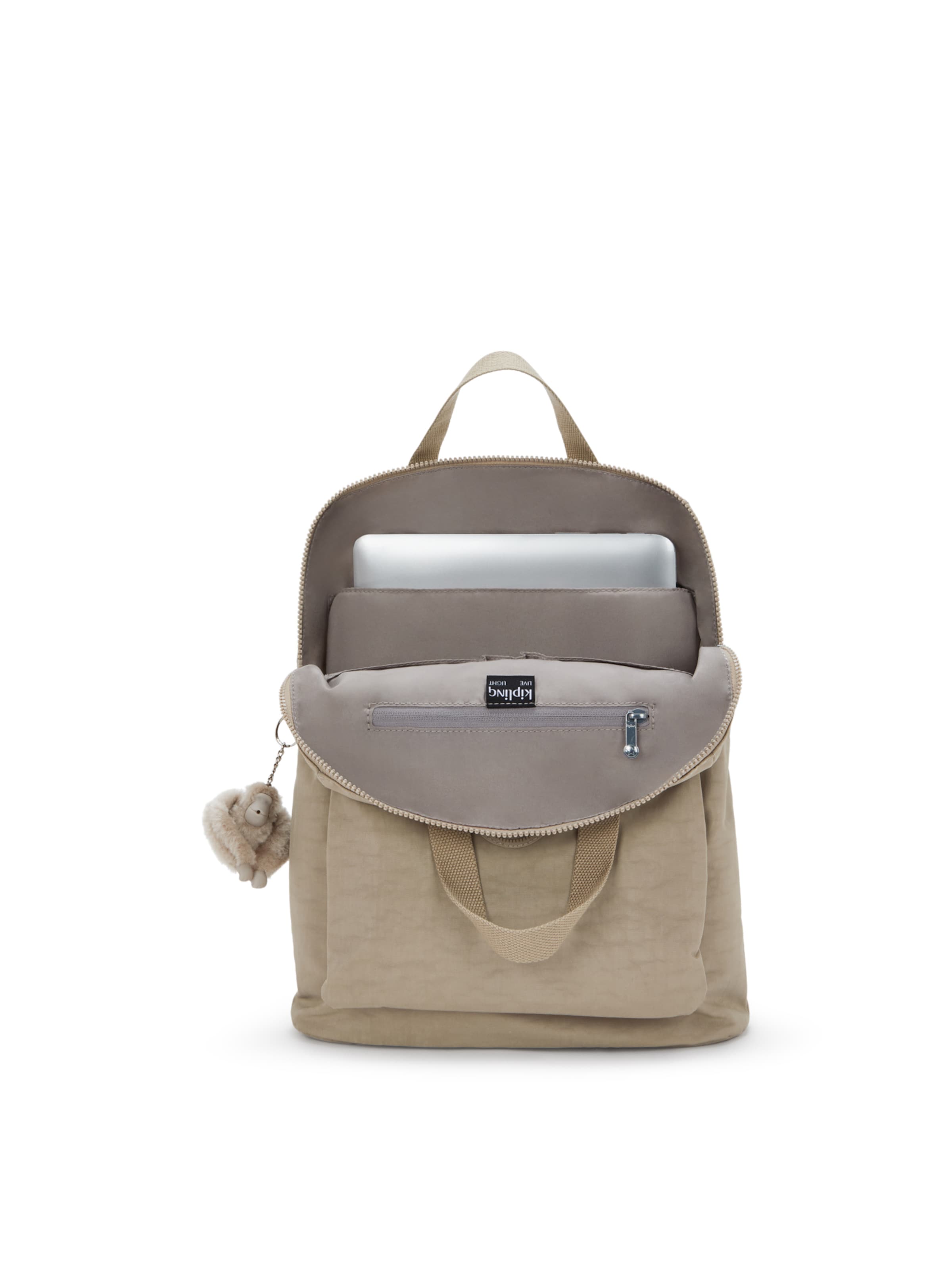 KIPLING Backpack 'Kazuki' in Beige
