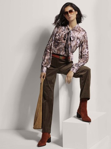 Chemisier MADELEINE en marron