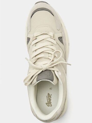 Pull&Bear Platform trainers in Beige