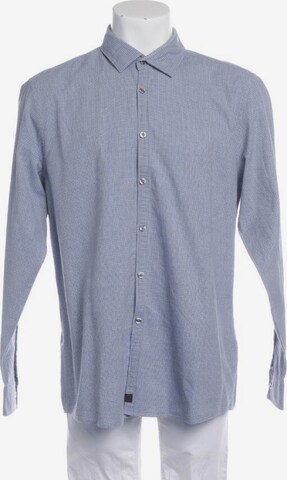 STRELLSON Button Up Shirt in XL in Blue: front