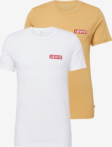 LEVI'S ® Shirt '2Pk Crewneck Graphic' in Gelb: predná strana