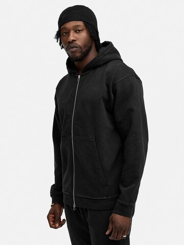 Daily Cotton Sweatjacke 'DCBEND'‌‌‌‌‌‌‌‌‌ in Schwarz