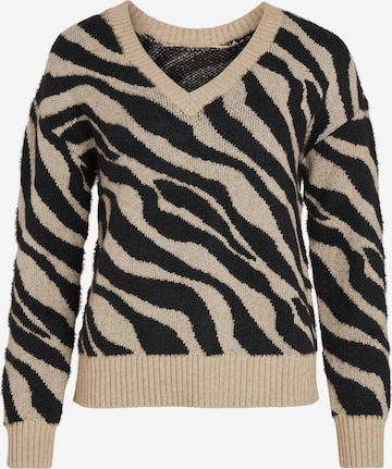 Vila Petite Sweater 'RIL' in Beige: front