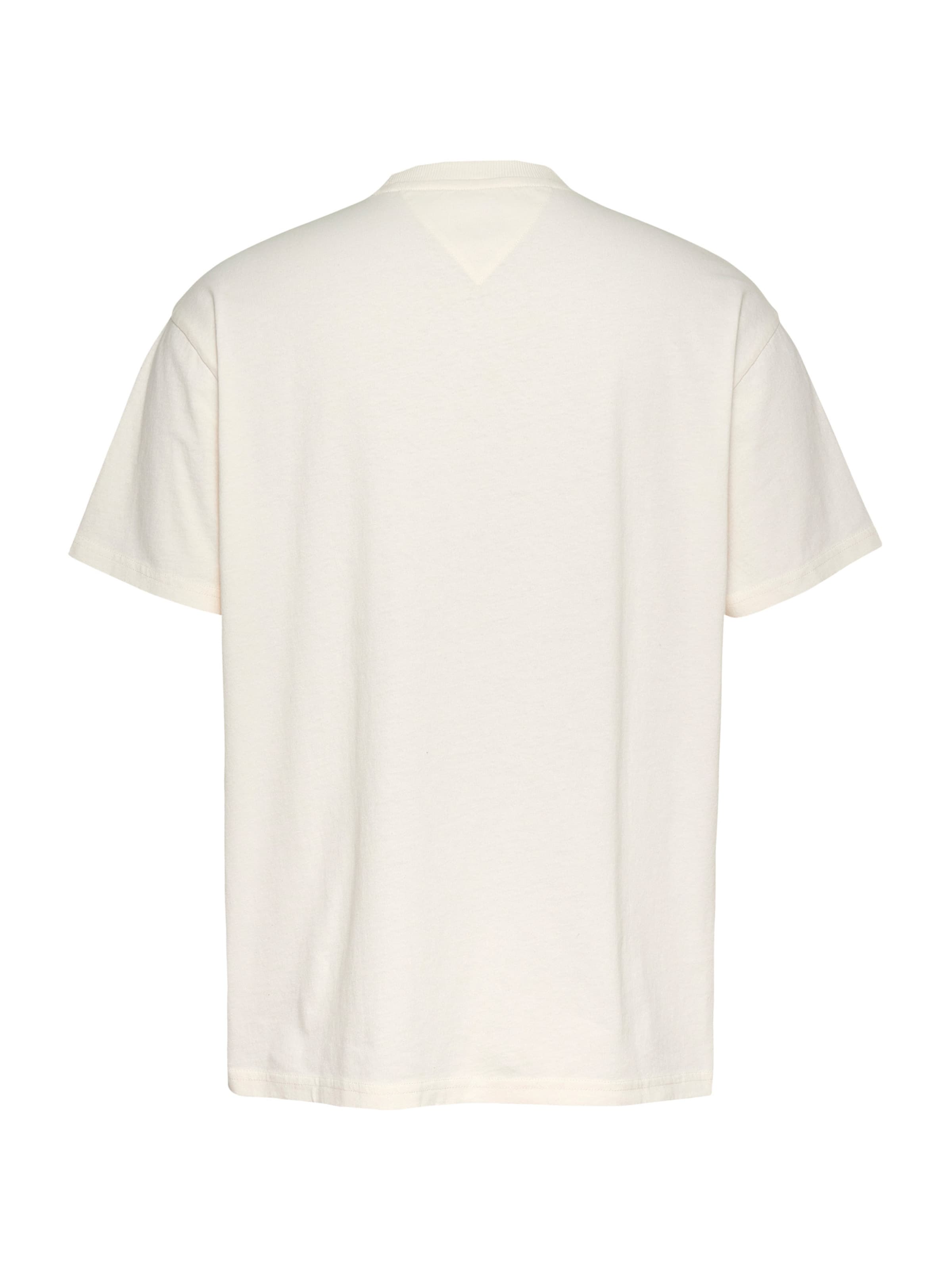 Tricou 'BEACH CLUB' de la Tommy Jeans pe alb: spate