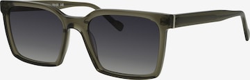 FRAIMS Sonnenbrille 'Alex' in Grün: Vorderseite