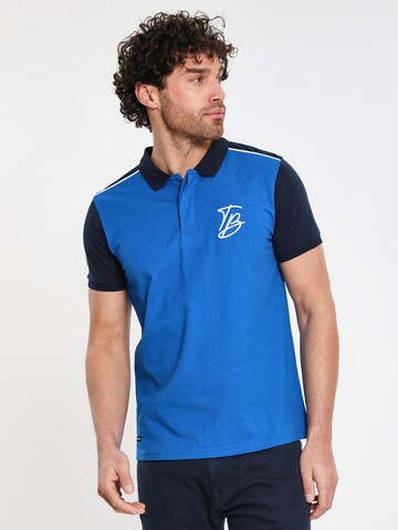 Threadbare Shirt 'THB Polo Gilberto' in Blauw: voorkant