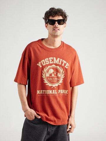 BLEND Shirt in Orange