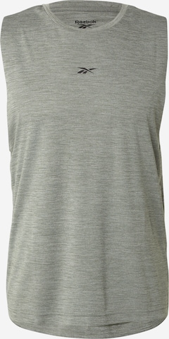 Reebok Toiminnallinen paita värissä vihreä: etupuoli