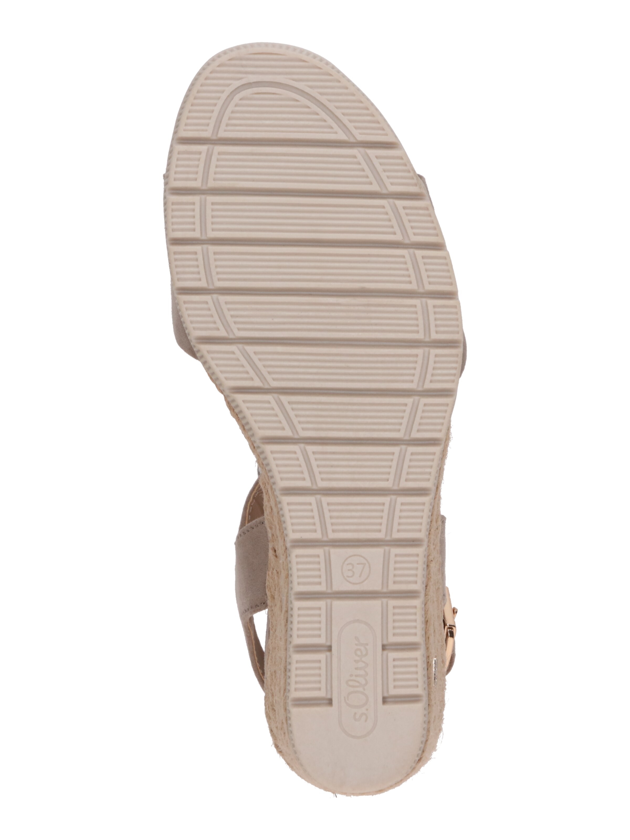 s.Oliver Sandaal in Beige