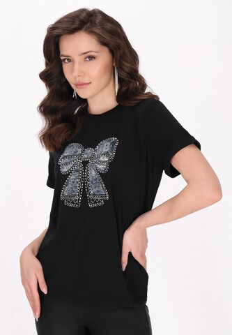 faina Shirt in Black: front