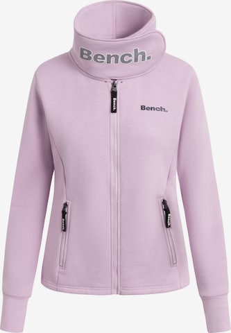 Veste de survêtement 'Haylo' BENCH en rose : devant