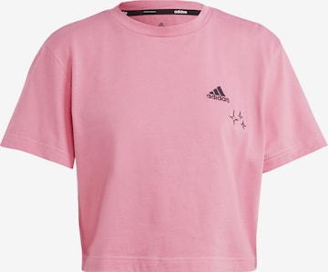 ADIDAS SPORTSWEAR Funktionsshirt in Pink: predná strana