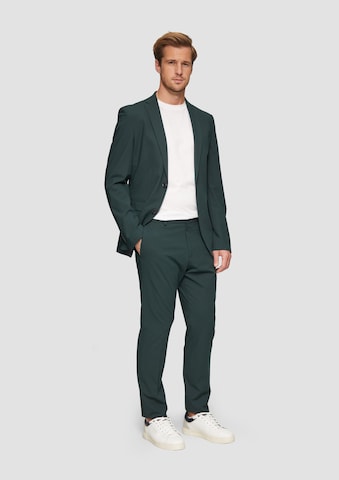 s.Oliver BLACK LABEL Слим Плиссированные брюки в Зеленый