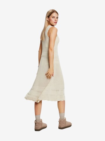 ESPRIT Strickkleid in Beige