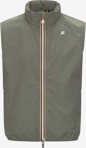 Giacca di mezza stagione 'K-WAY VALEN STRETCH DOT SMANICATO GIUBBINO' di K-Way in verde: frontale