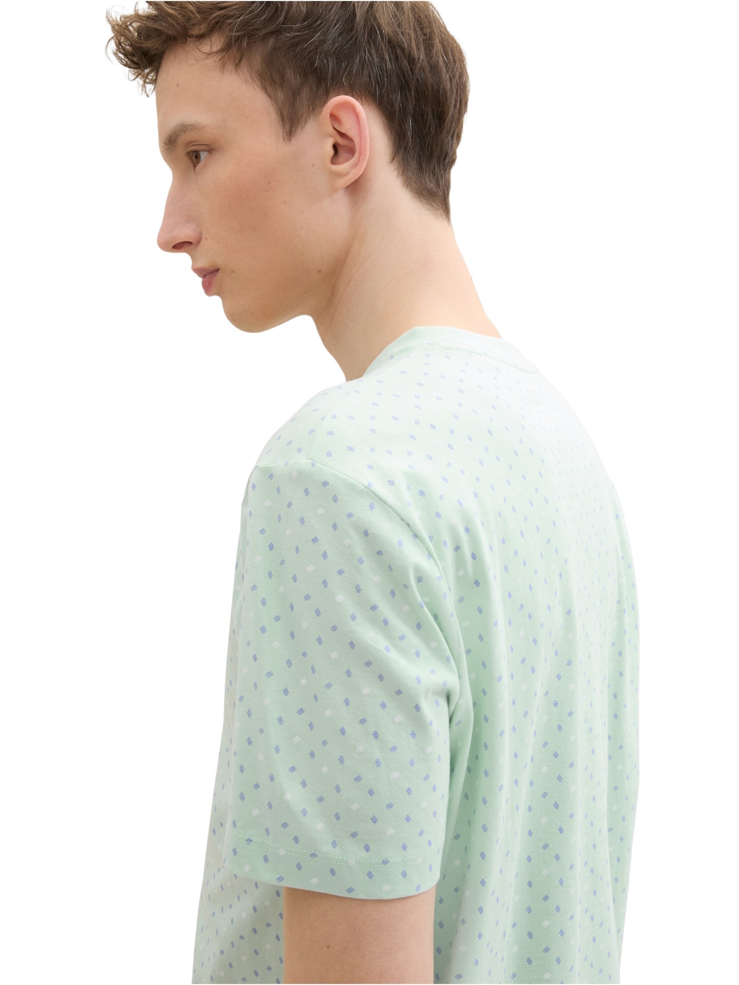 TOM TAILOR DENIM T-Shirt in Grün