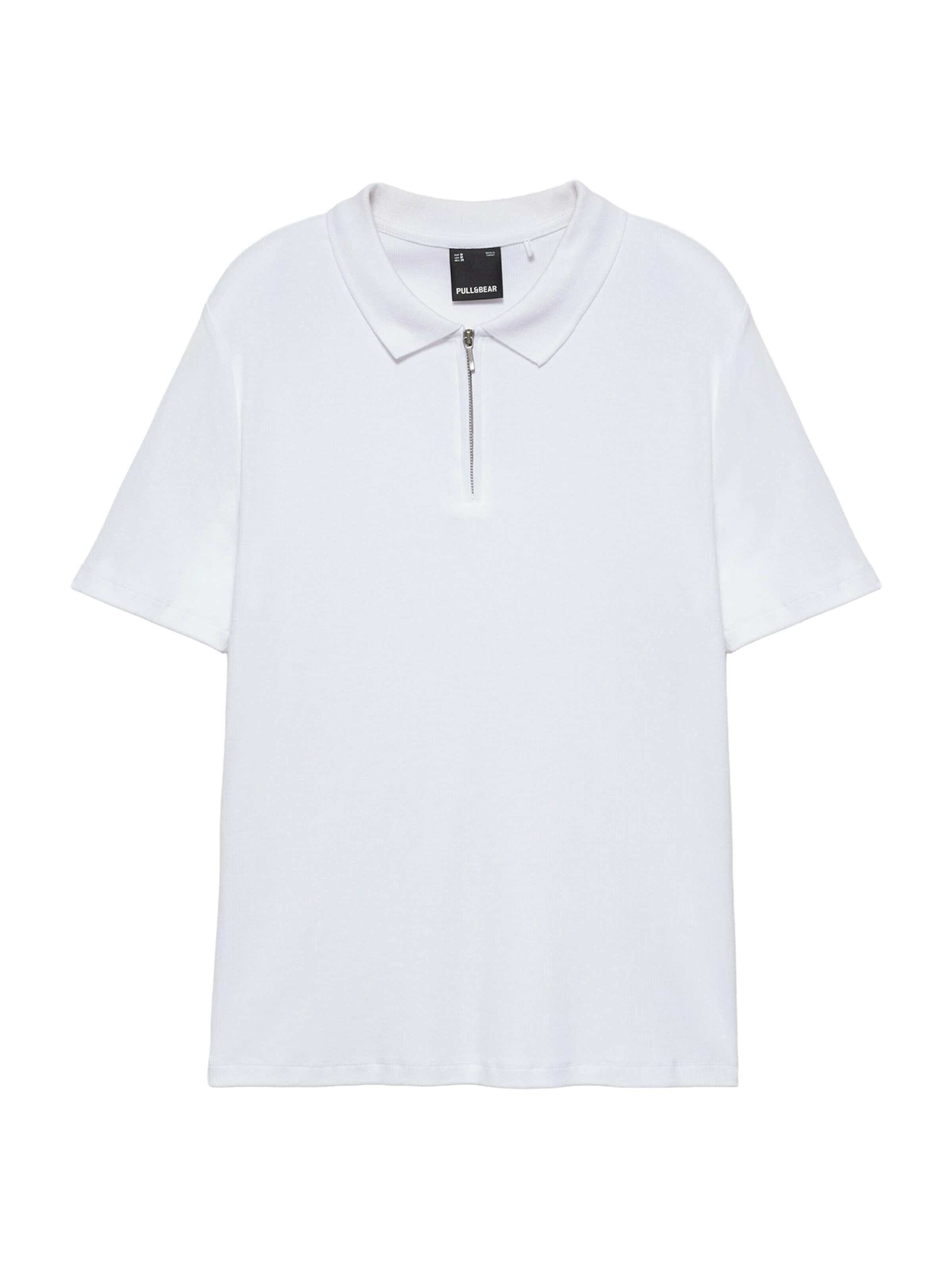 fehér Pull&Bear Póló - XS, Termék nézet