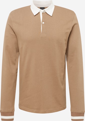 Only & Sons Shirt 'JONAS' in Brown: front